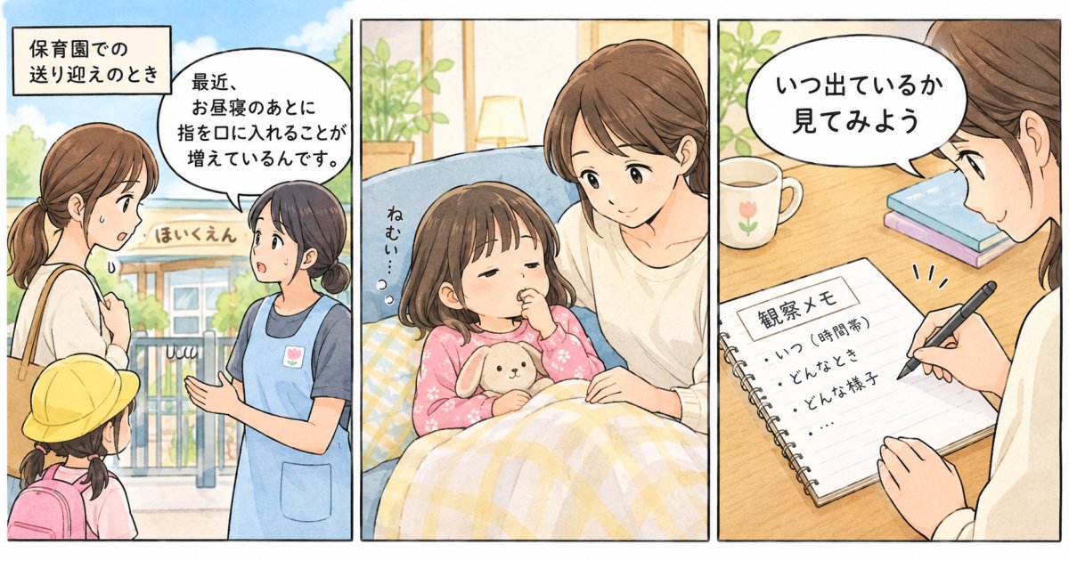 4歳の指しゃぶり、歯並びへの影響はどう考える?