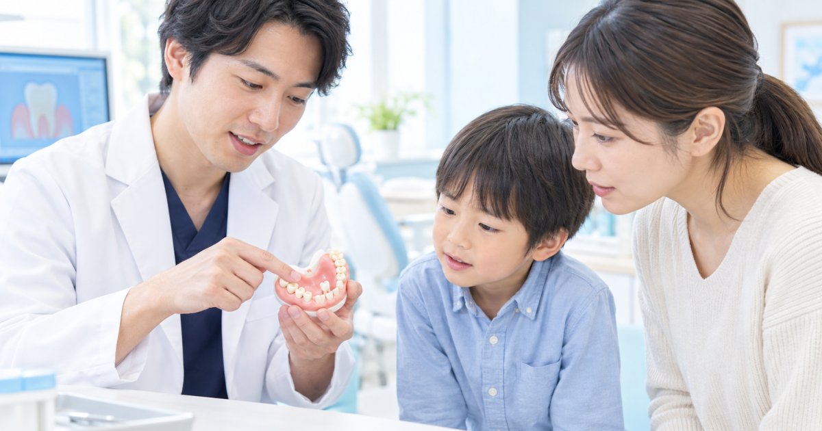 子どもの歯並びはいつから気にする？下の前歯の生え替わり