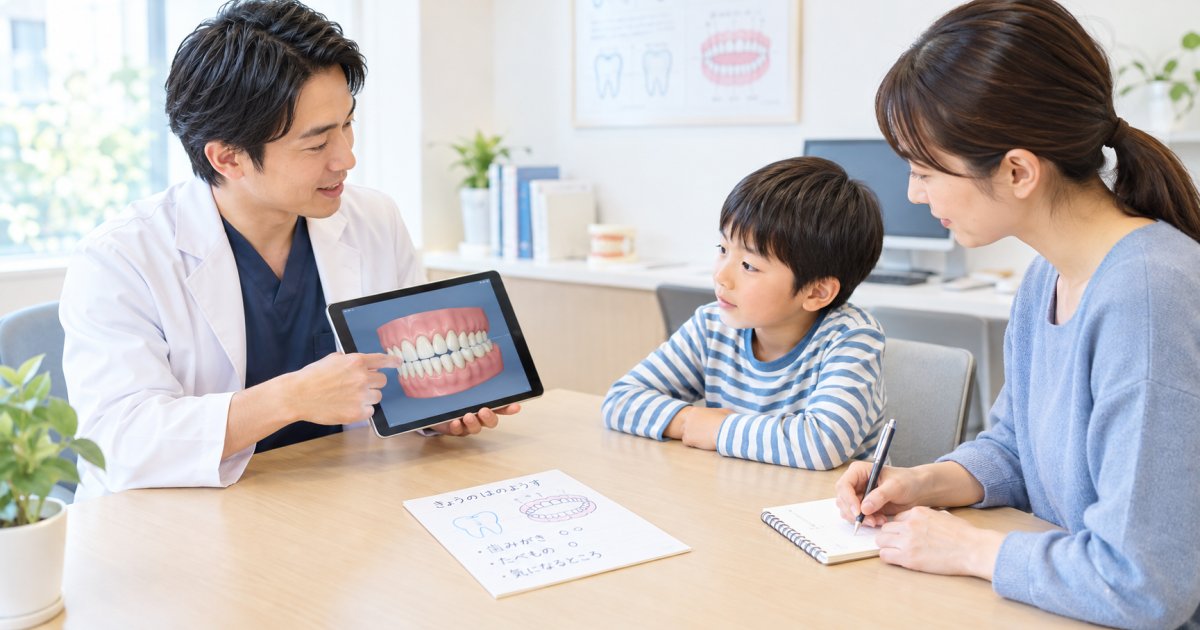様子を見るか相談するか、歯並びと噛み合わせで見分ける